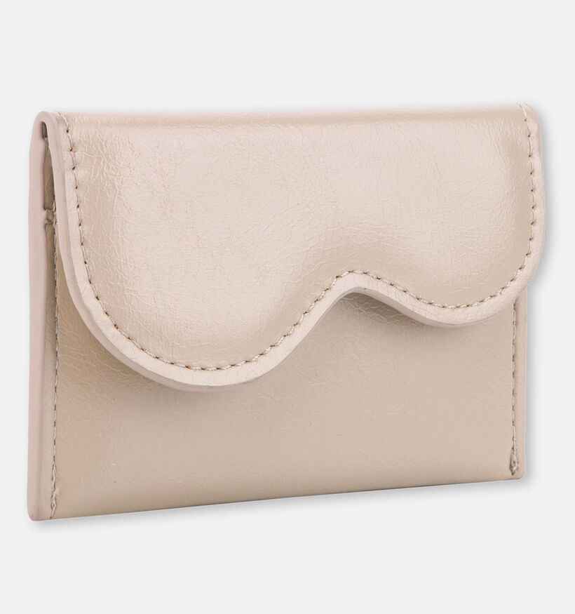 Hvisk Wallet Wave Soft Structure Beige Kaartenhouder voor dames (338122)