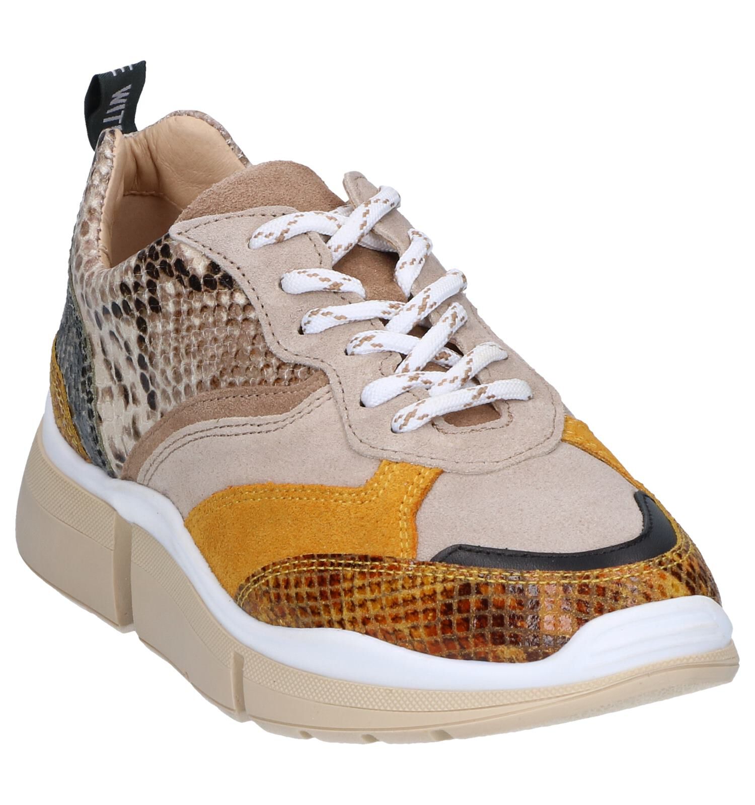 Beige Sneakers Deabused Dames Sneakers Online op TORFS.BE