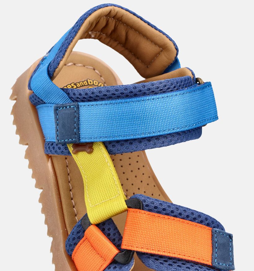 STONES and BONES Laker Sandales en Bleu/Orange pour gar&ccedil;ons (373751)