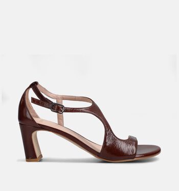 Zinda Sandalen Bruin/Bordeaux