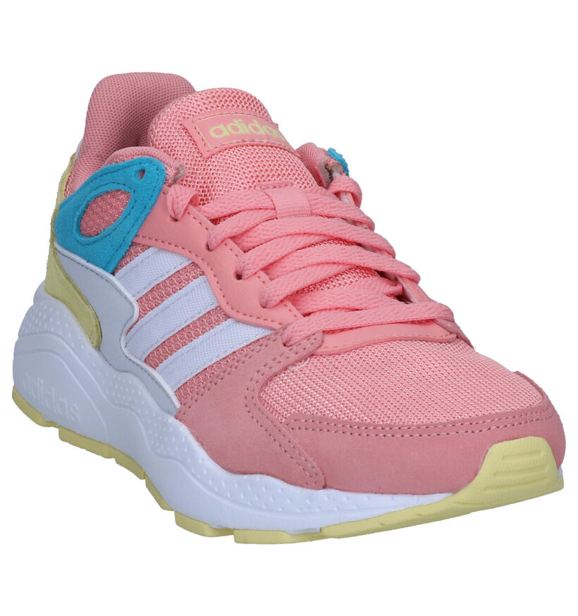 adidas Crazychaos Roze Sneakers in daim (264888)