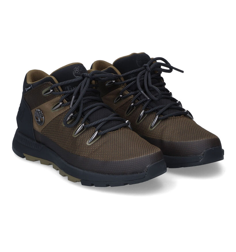 Timberland Sprint Trekker Bottines en Khaki pour hommes (313519) - pour semelles orthopédiques