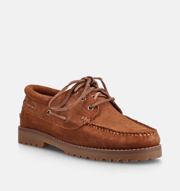 Jack & Jones Chaussures plates Cognac/Taupe