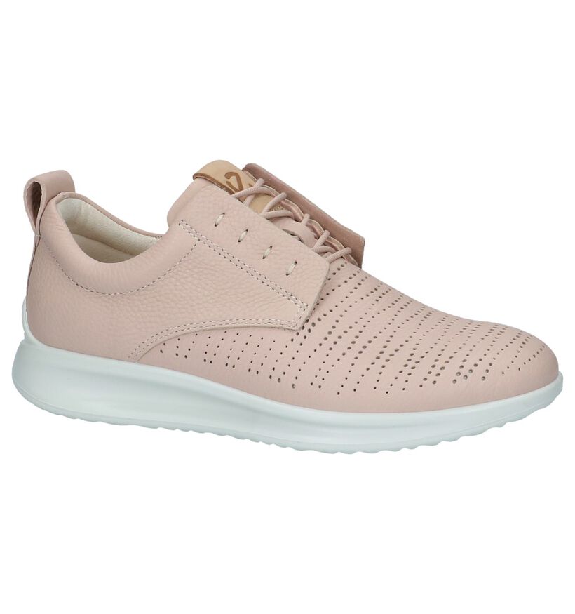 ECCO Baskets basses en Rose clair en cuir (221022)