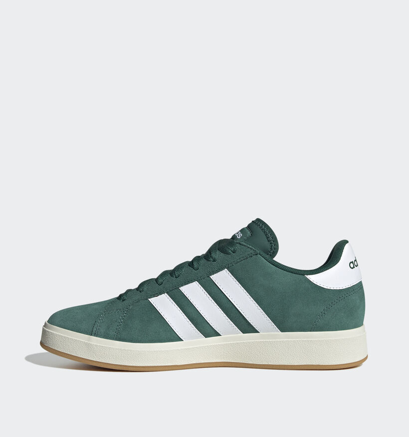adidas Grand Court Base 00s Baskets en Vert pour hommes (357053) - pour semelles orthopédiques