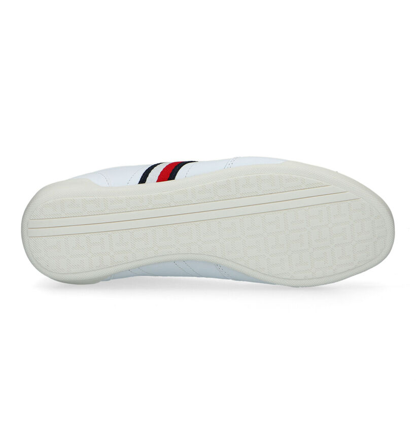Tommy Hilfiger Classic Lo Cupsole Witte Veterschoenen in leer (321225)