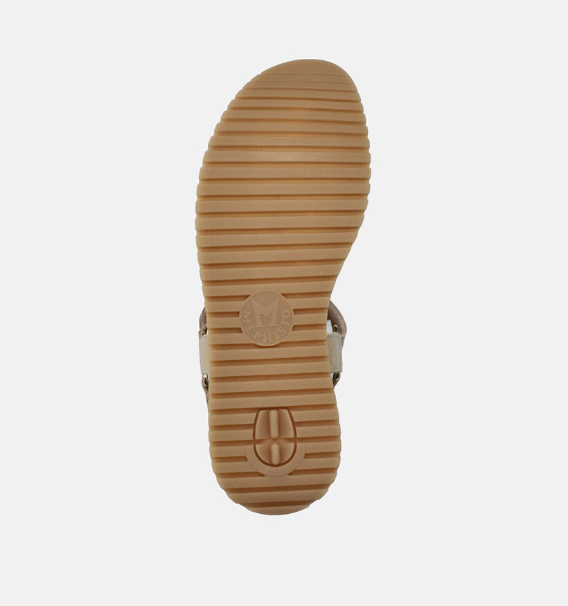 Mephisto Jeanie Sandales avec talon compensé en Beige pour femmes (354269)