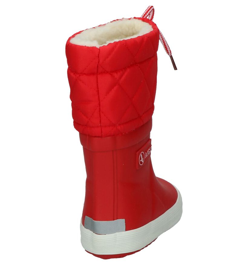 Aigle Giboulee Bottes de pluie en Bleu pour filles, garçons (124209) - pour semelles orthopédiques