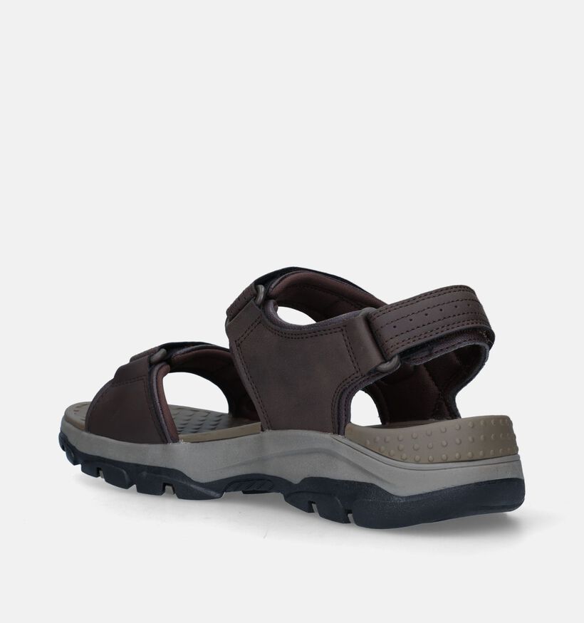 Skechers Tresmen Gago Relaxed Fit Bruine Sandalen voor heren (339689)