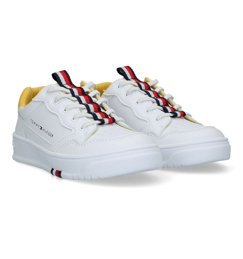 Tommy Hilfiger Chaussures à lacets en Blanc pour garçons (321626)