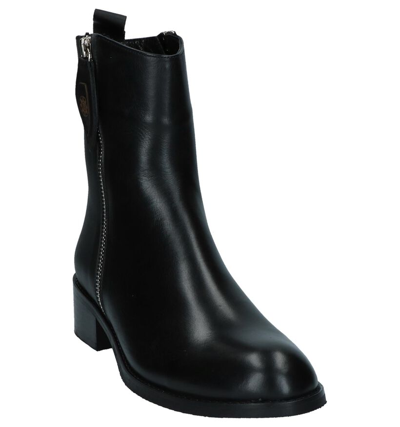 Baboos Boots Zwart in leer (235325)