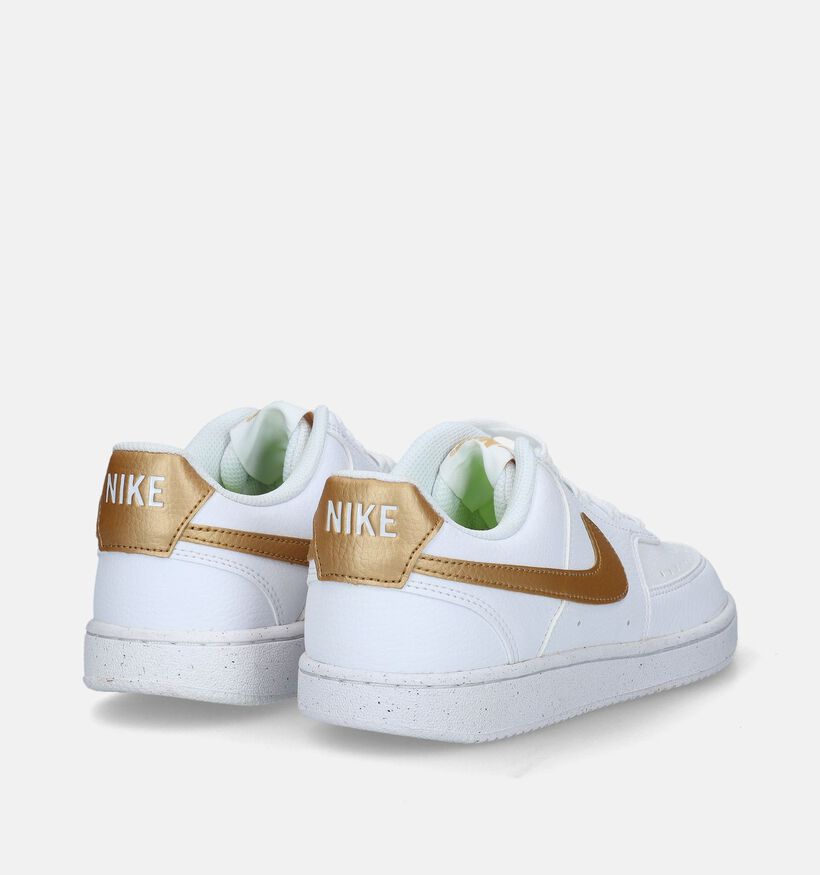 Nike Court Vision Low Next Nature Baskets en Blanc pour femmes (332409)