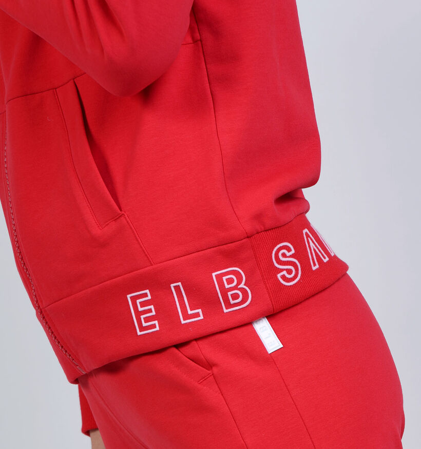 Elbsand Aina Rode Hoodie voor dames (374224)