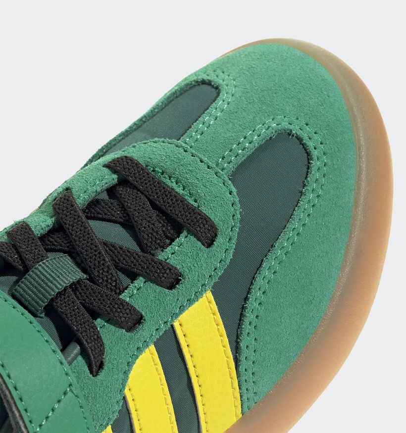 adidas Barreda Decode Groen/Gele Sneakers voor jongens, meisjes (359617) - geschikt voor steunzolen