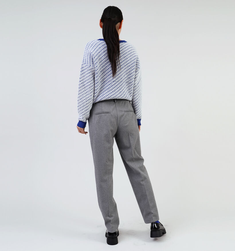 Vila Hyborn Pantalon habill&eacute; en Gris pour femmes (349437)