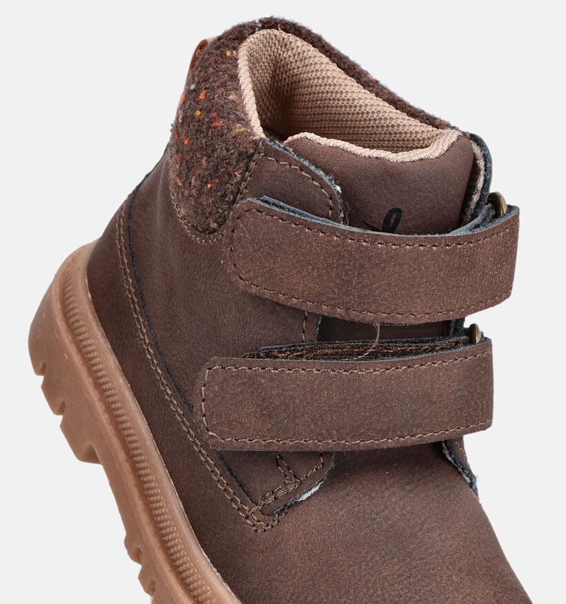 Milo & Mila Boots en Marron fonc&eacute; pour gar&ccedil;ons (379203)