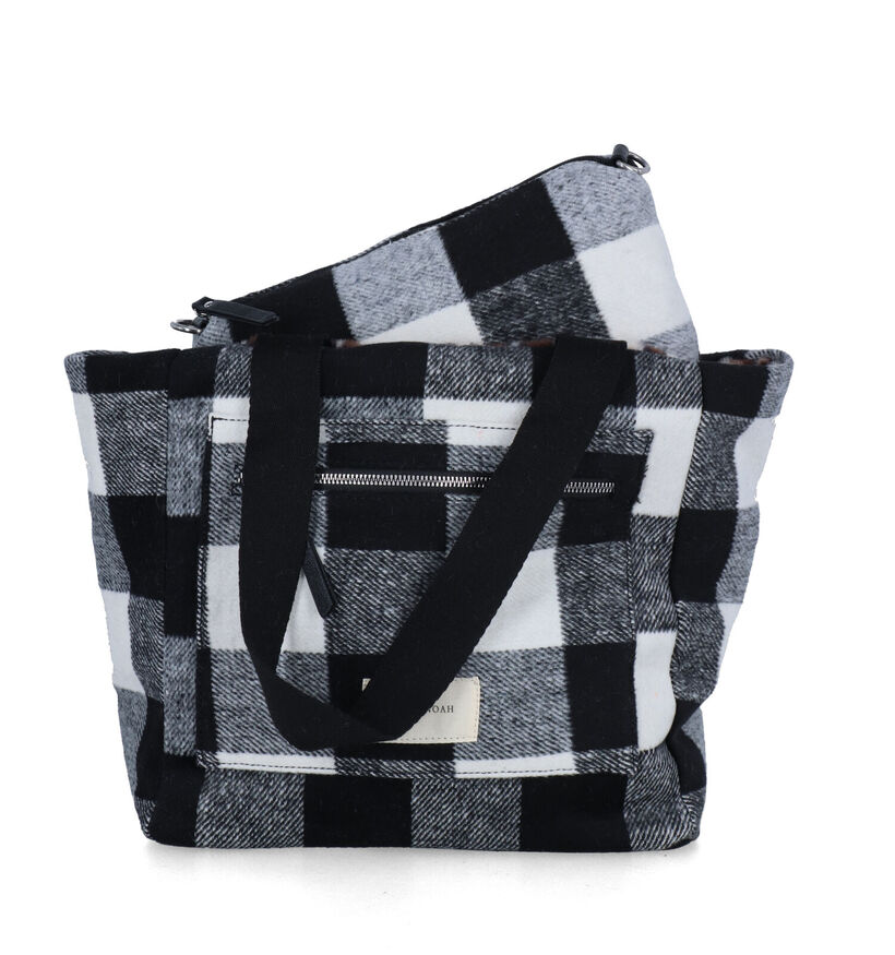 Emily & Noah Ingeborg Zwarte Shopper Tas voor dames (314767)