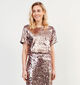 Expresso Gouden Blouse met pailletten voor dames (351064)