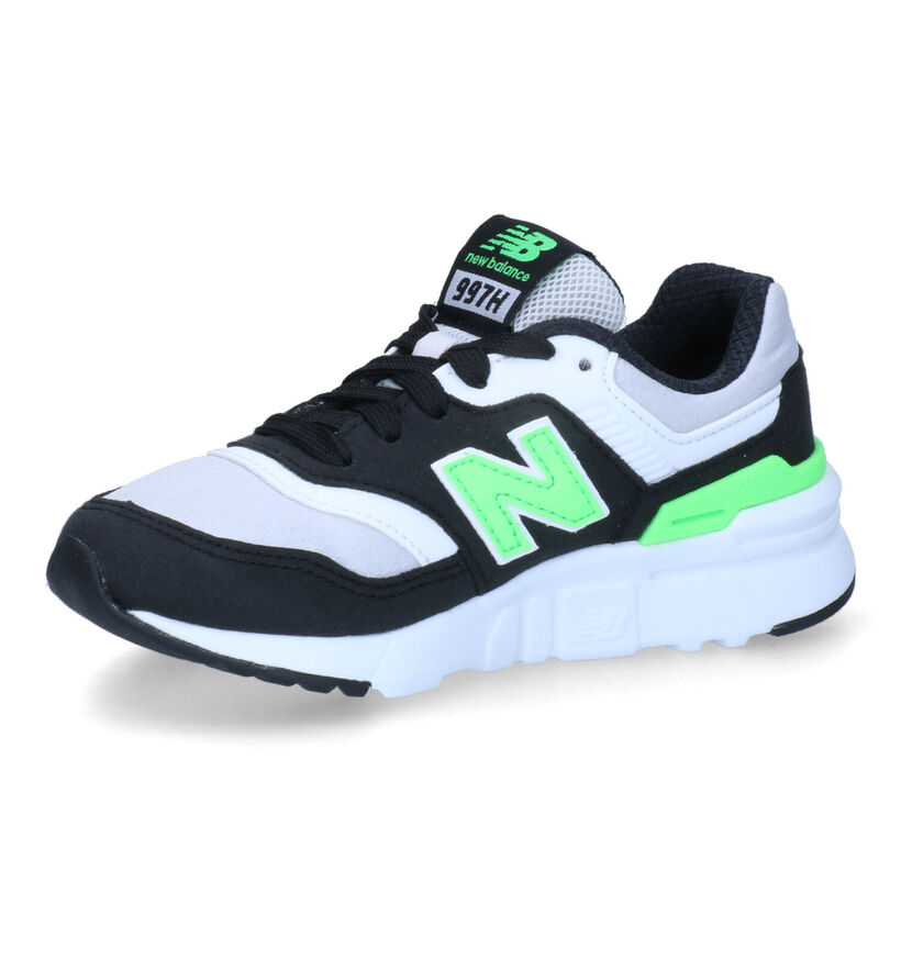 New Balance PR997 Baskets en Noir pour garçons (301710) - pour semelles orthopédiques