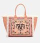 Emily & Noah Elea Good Vibes Only Cabas en Orange pour femmes (355286)
