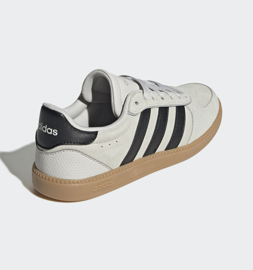 adidas Breaknet Sleek Baskets en Gris/Noir pour femmes (372855) - pour semelles orthop&eacute;diques