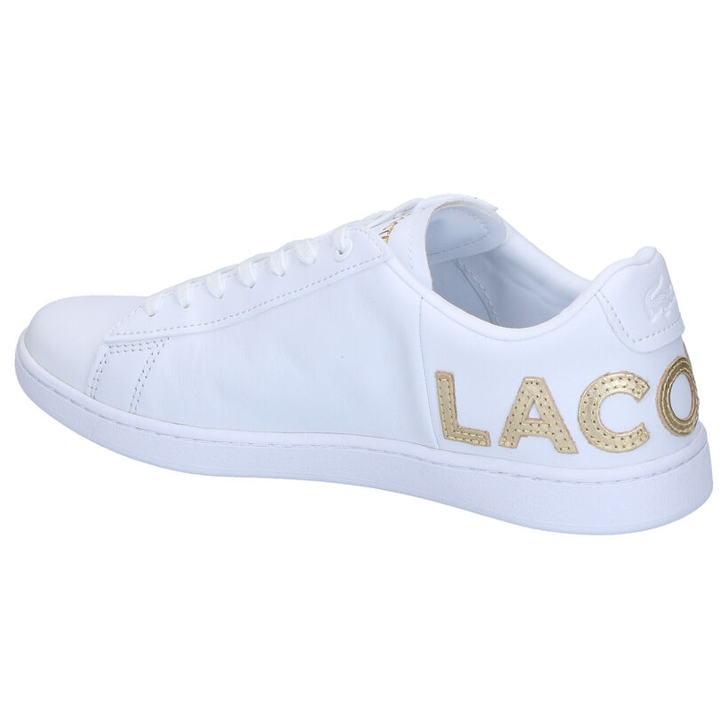 Lacoste Carnaby Evo Baskets en Blanc en cuir (267978)