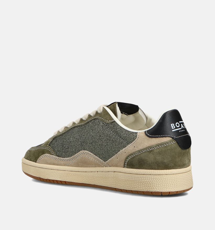 Boax Studio Ace Groene Veterschoenen voor dames (360882) - geschikt voor steunzolen