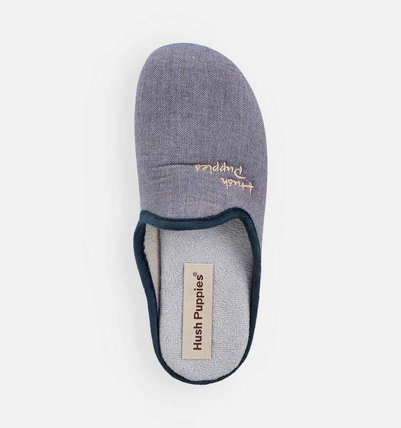 Hush Puppies Daron Pantoufles ouvertes en Bleu pour femmes (370590)
