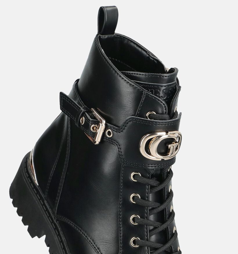 Guess Olanna Zwarte Boots met Veter voor dames (375748)