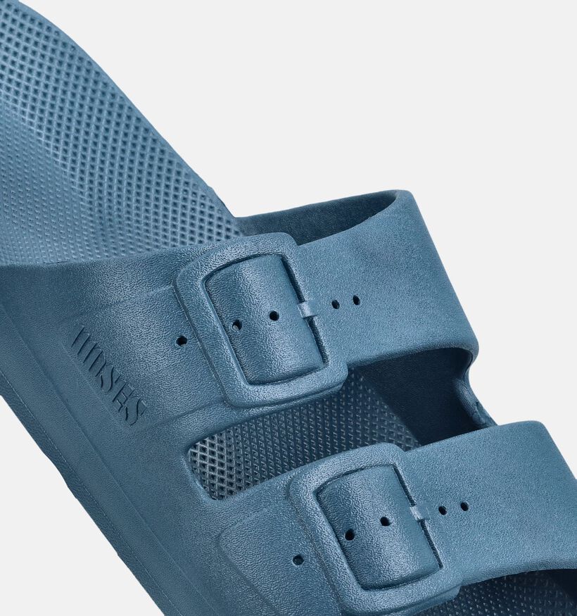 Freedom Moses Original Basic Blauwe Slippers voor dames (370851)