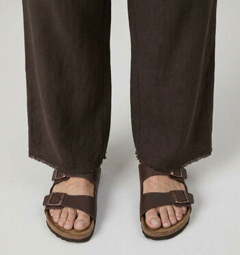 Birkenstock Arizona Nu-pieds Black/Dark Brown Birko-Flor/Blue Brirko-Flor/Desert Dust Indigo Blue
