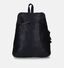 Bear Design Zwarte Leren Rugzak voor dames (334003)