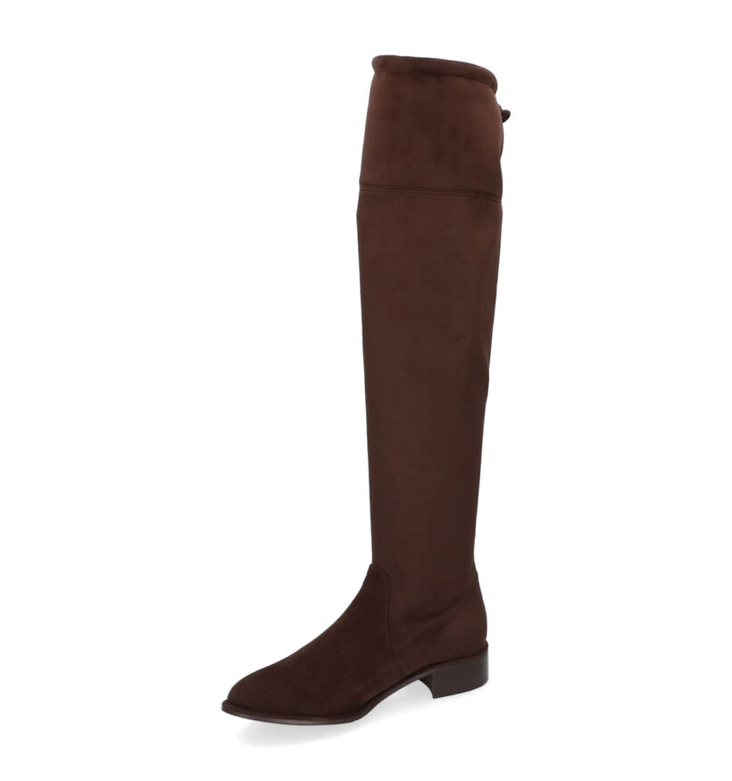 Pedro Miralles Bottes Overknee en Taupe pour femmes (298731)