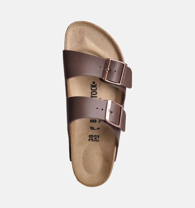 Birkenstock Arizona Bruine Slippers voor dames (351899)