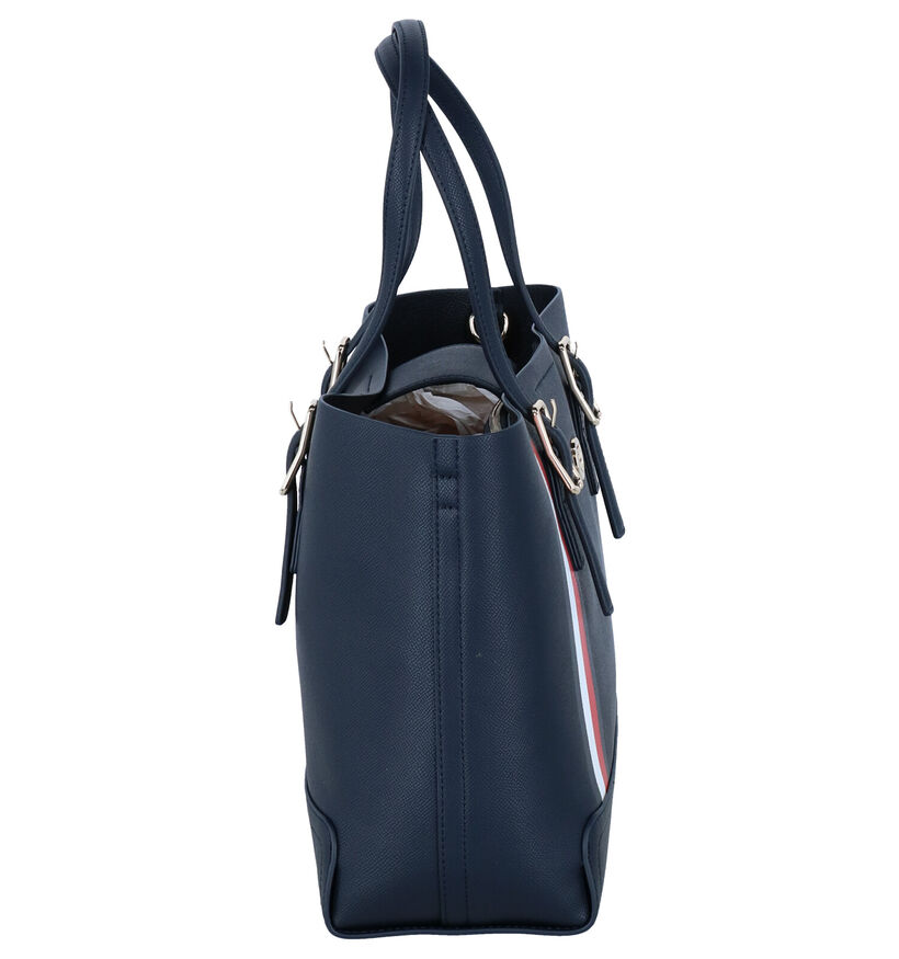 Tommy Hilfiger Honey Blauwe Shopper Tas in kunstleer (285784)