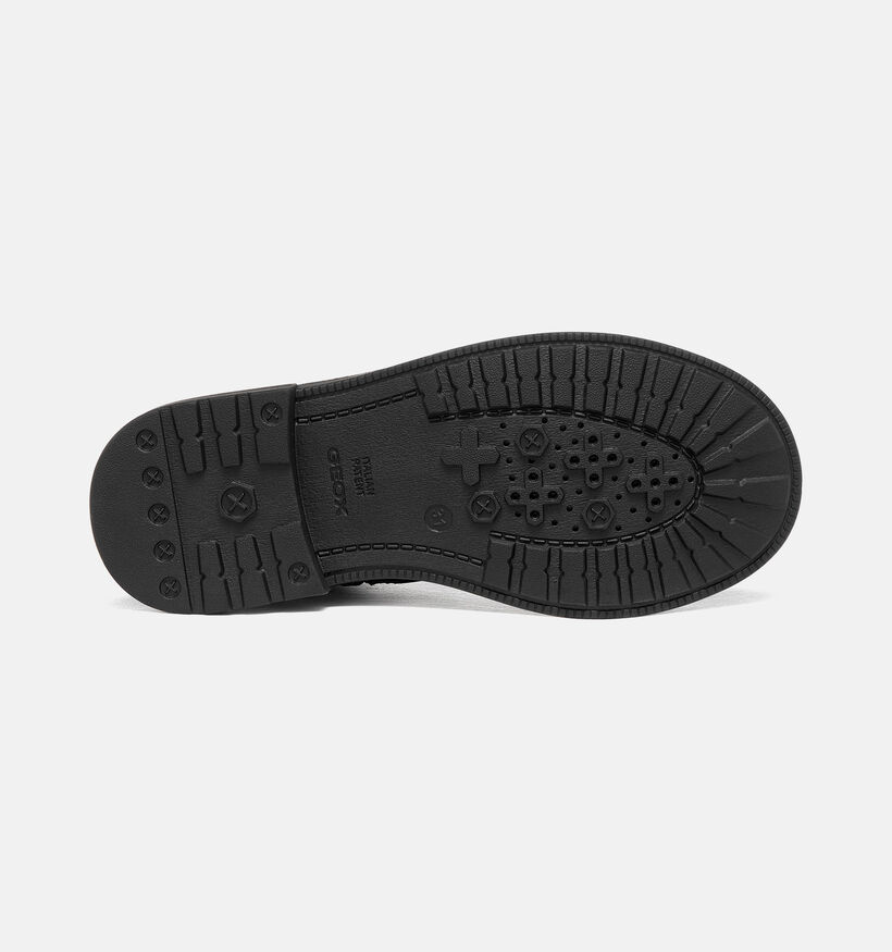 Geox Eclair Girl Zwarte Boots met Veter en Rits voor meisjes (377767)