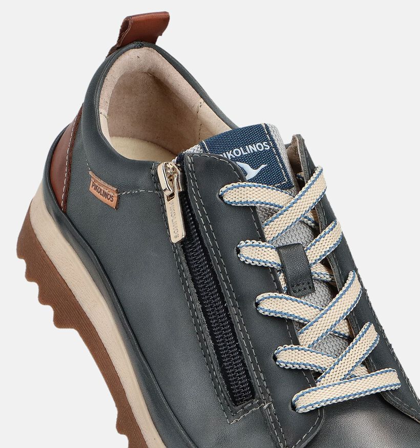 Pikolinos Vigo Chaussures à lacets en Bleu foncé pour femmes (363885) - pour semelles orthopédiques