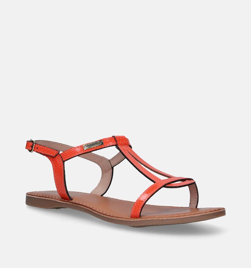 Les Tropeziennes Hemail Oranje Sandalen voor dames (341403)