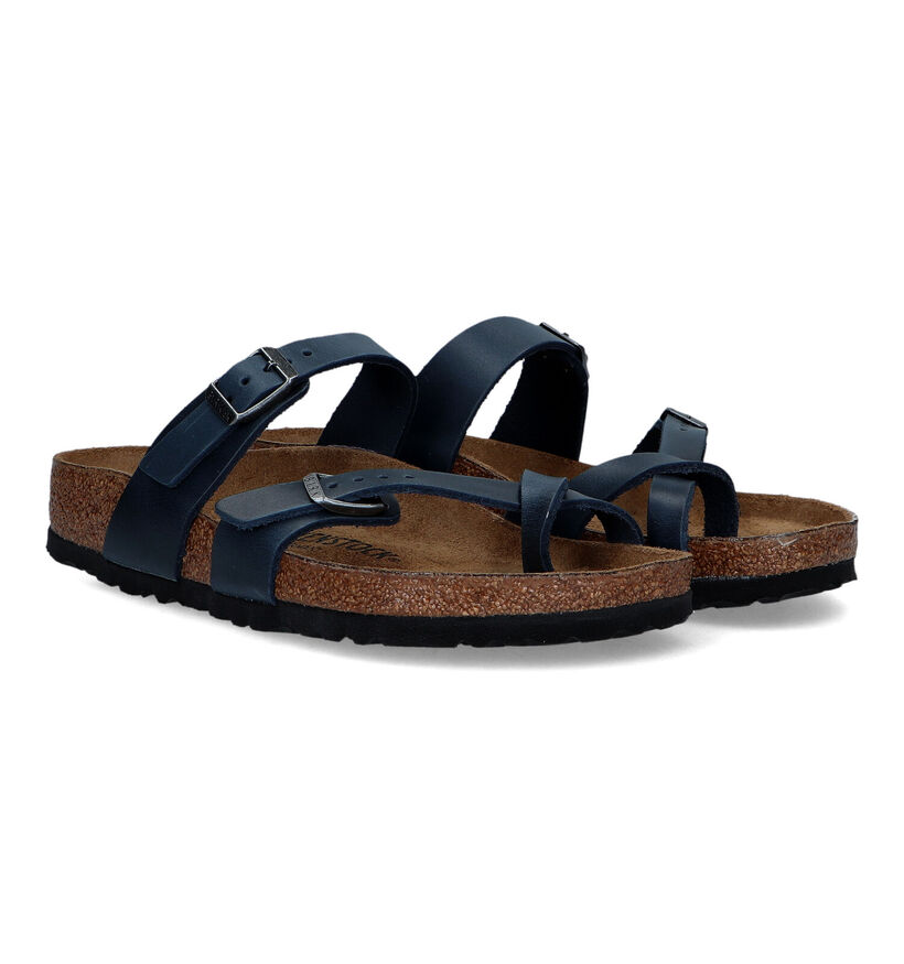 Birkenstock Mayari Blauwe Teenslippers voor dames (322654)