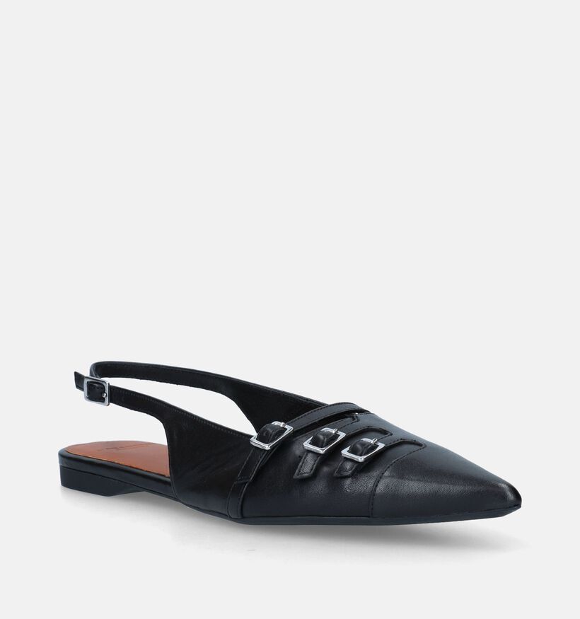 Vagabond Hermine Ballerines en Noir pour femmes (347460)