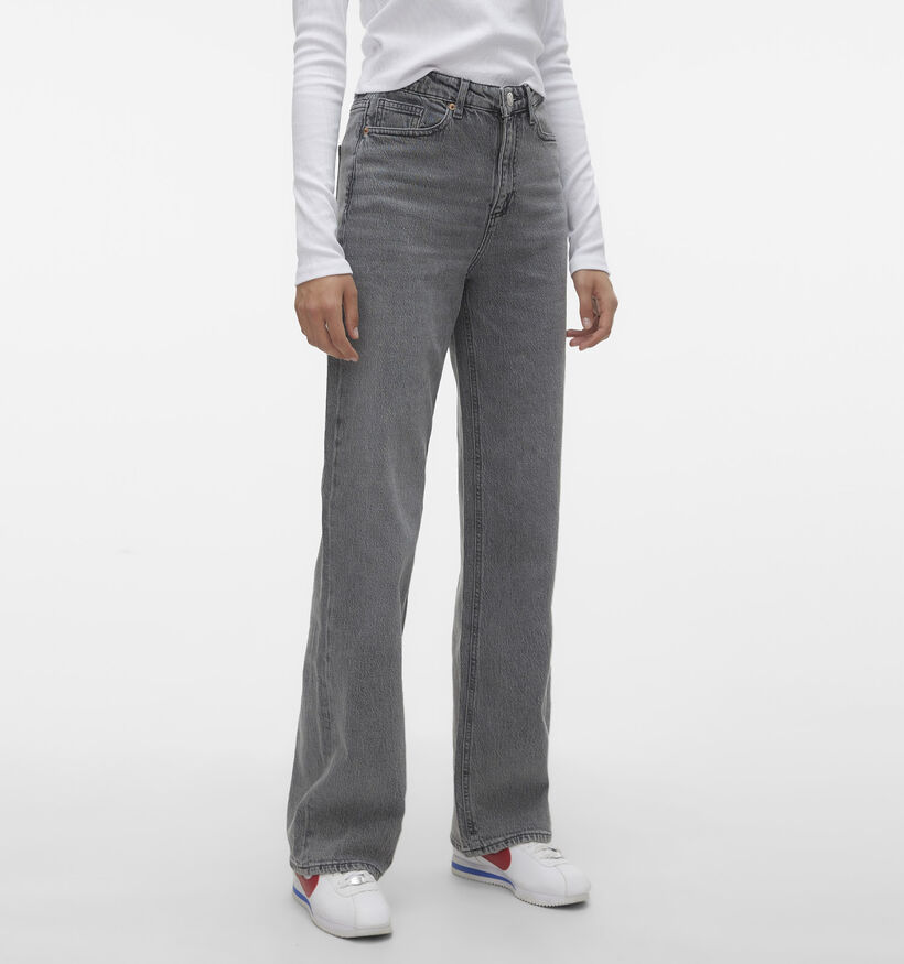 Vero Moda Tessa L30 Wide Leg Grijze Jeans voor dames (361210)