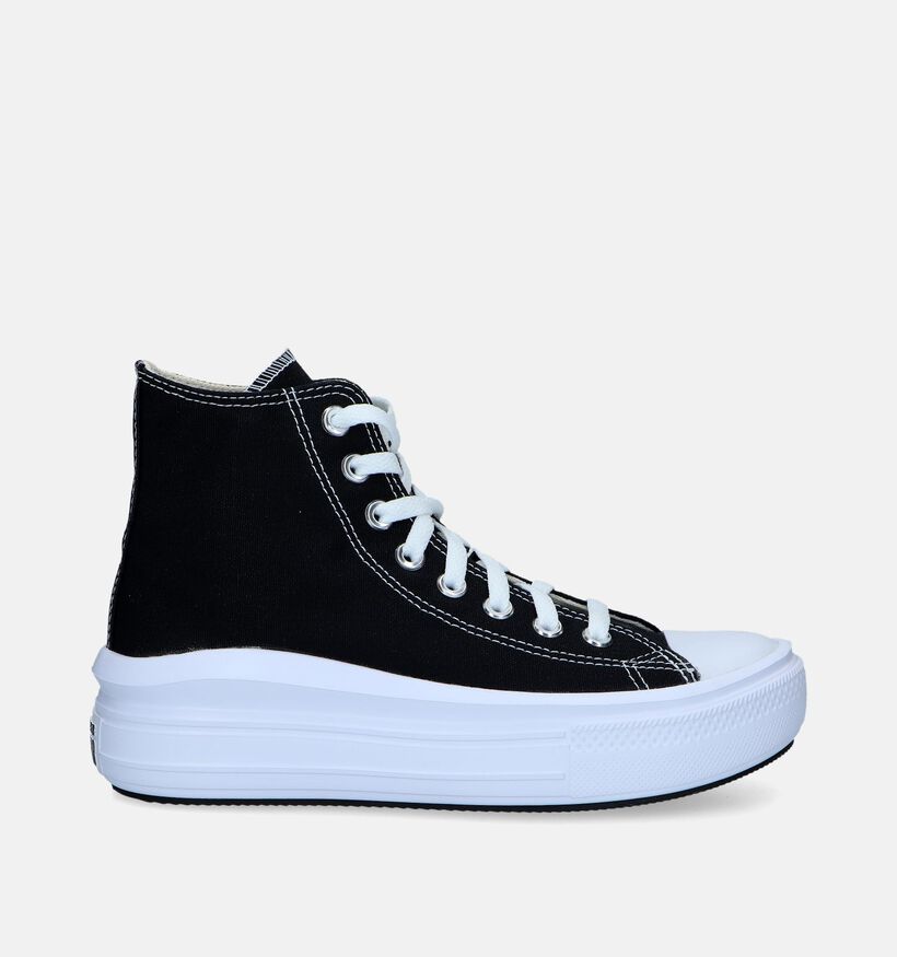 Convers Chuck Taylor All Star Move Platform Baskets en Noir pour femmes (341706)