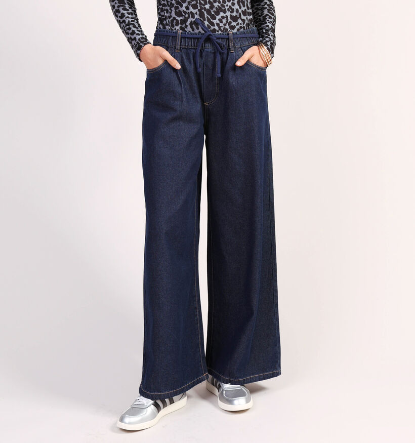 Vero Moda Valeria Donkerblauwe Jeansbroek voor dames (360097)