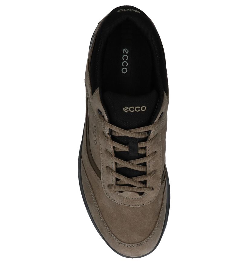 Taupe Casual Schoenen ECCO Wayfly in daim (235905)