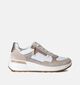Ara Garda High Soft Beige Sneakers met sleehak voor dames (355195) - geschikt voor steunzolen