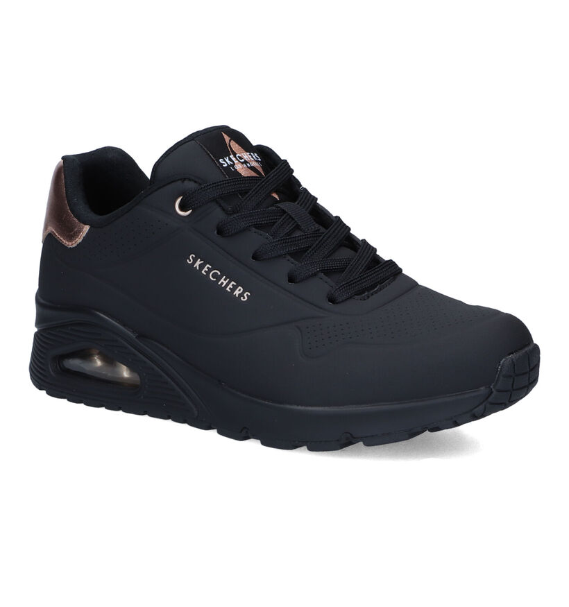 Skechers Uno Baskets en Noir pour femmes (345294)