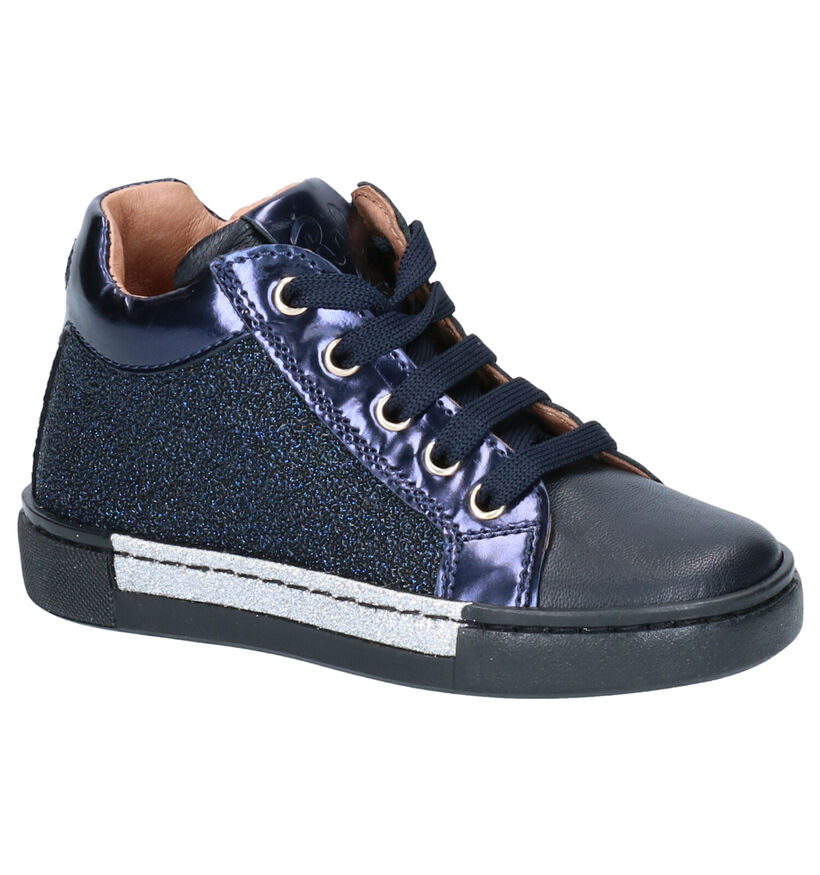 Romagnoli Chaussures hautes en Bleu foncé en cuir (259608)