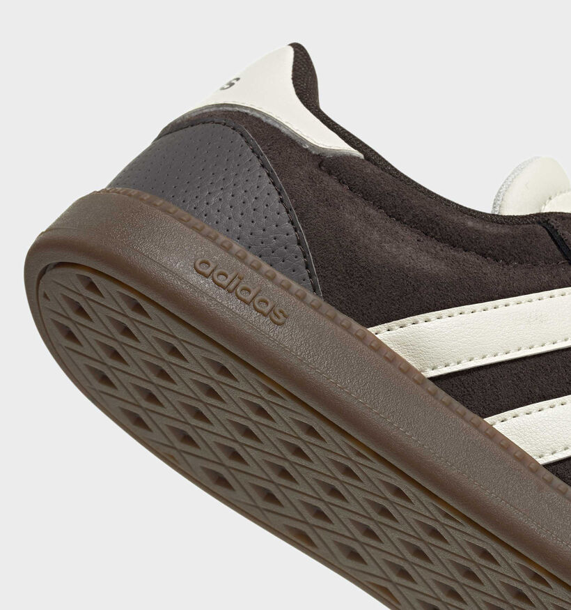 adidas Breaknet Sleek Donkerbruine Sneakers voor dames (375368)