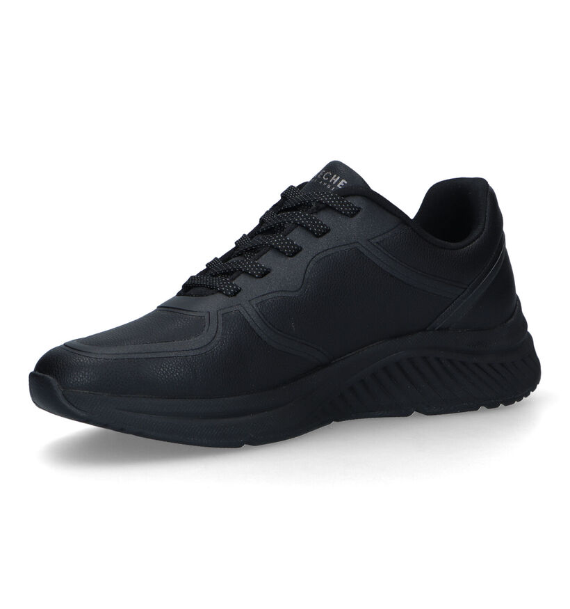 Skechers Arch Fit S-Miles Baskets en Noir pour femmes (326229) - pour semelles orthopédiques