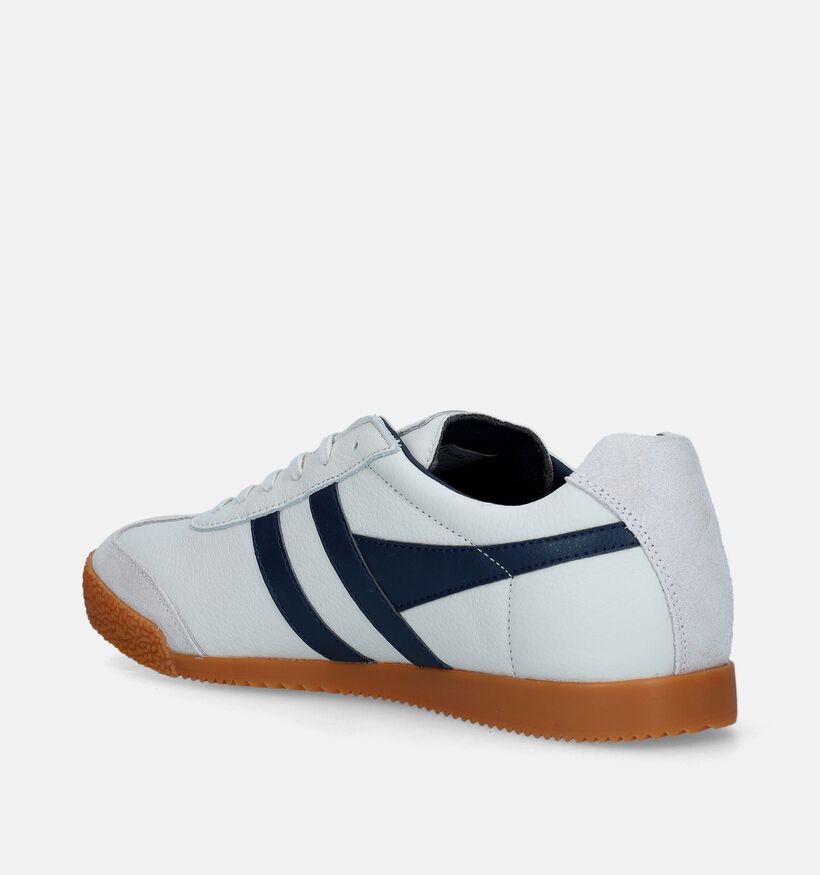 Gola Harrier Ecru Sneakers voor heren (336353) - geschikt voor steunzolen